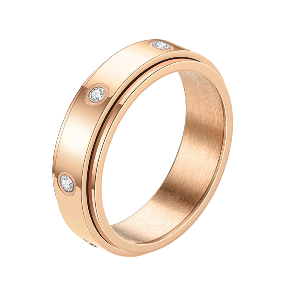 Anillo Giratorio Antiansiedad y TDAH