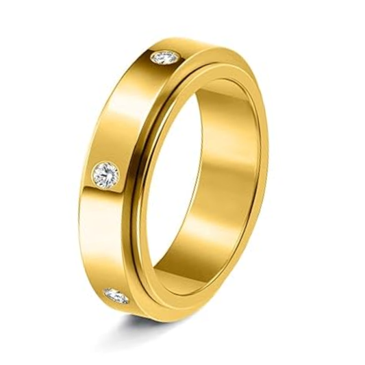 Anillo Giratorio Antiansiedad y TDAH